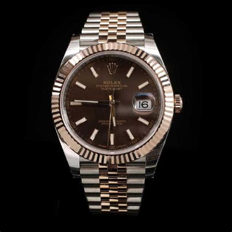 rolex gold two tone|Rolex datejust 41mm rose gold.